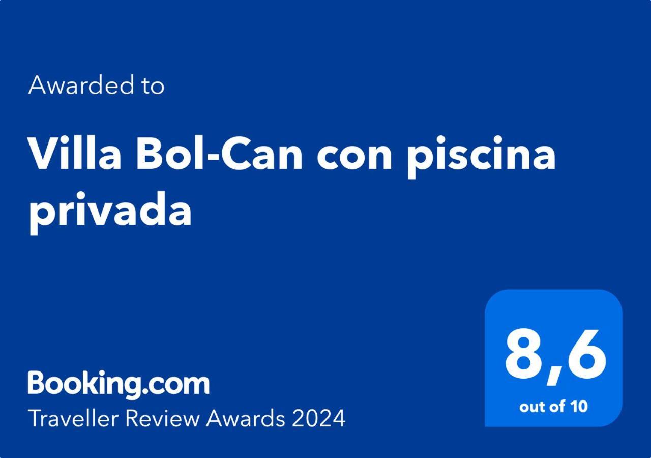 Villa Bol-Can Con Piscina Privada ปลายาบลังกา ภายนอก รูปภาพ